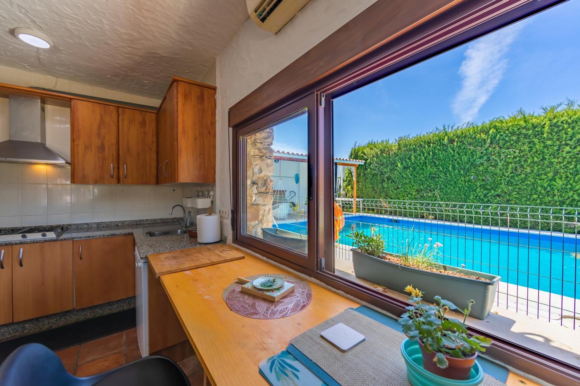 Chalet Con Piscina Privada En Bolonia Tarifa Eksteriør bilde
